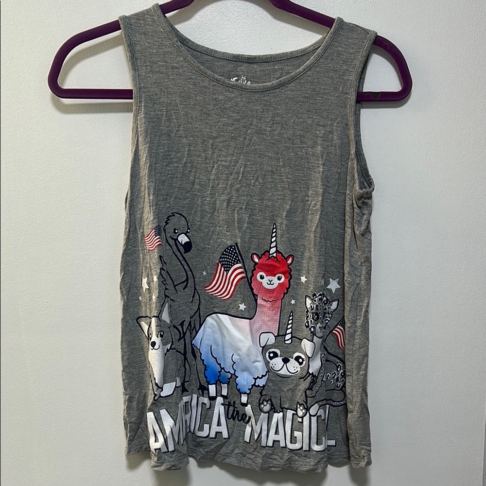 Girls Justice tank top size 14/16